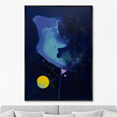 Постер на холсте Galactic space 75X105 CM 6