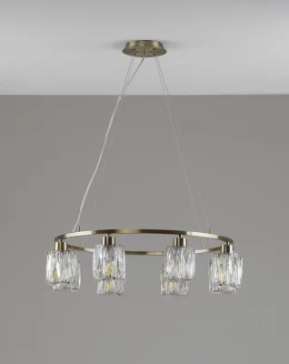 Подвесная люстра Prismique 62X62X160 CM 3