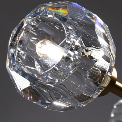 Люстра Crystal 80X80X44 CM 4