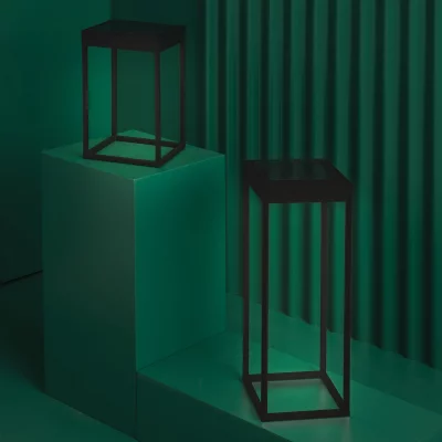 Уличный портативный светильник Kasp H30 черный 18.4X18.4X30 CM 12