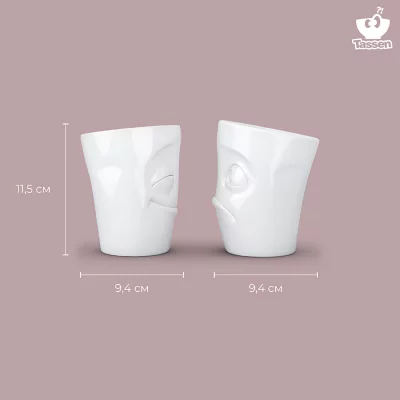 Набор из двух кружек Cheery & Baffled 350 ml 11