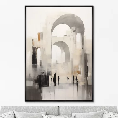 Постер на холсте Graceful arches 75X105 CM 6
