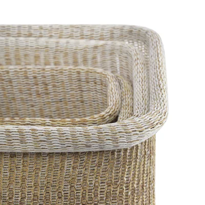 Набор из 4 корзин для хранения sustainable collection, бежевый 3