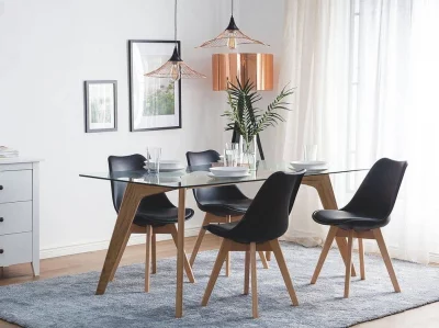 Комплект из 2 стульев Eames Bon чёрный 98X54X84 CM 11
