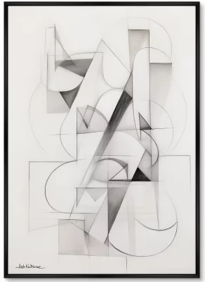 Набор из двух постеров на холсте Search for the forms 75X105 / 75X105 CM 3
