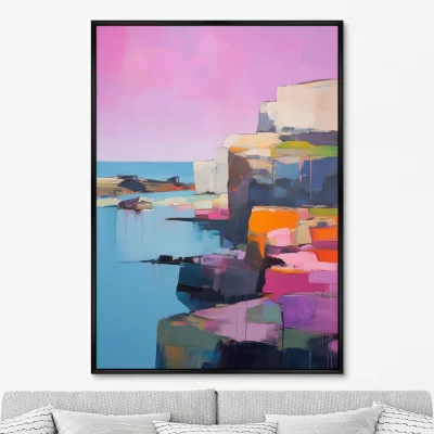 Постер на холсте Landscape collection To the sea 75X105 CM 6
