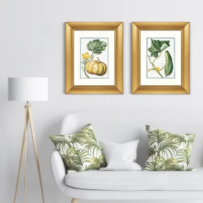 Диптих Cucumber & Melopepo 41X51 / 41X51 CM 5