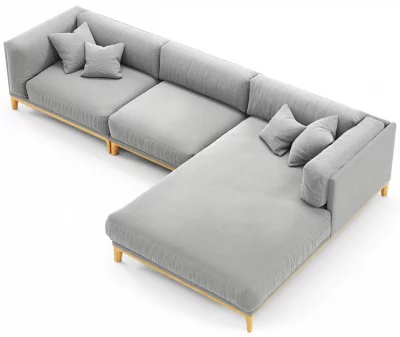 Угловой модульный диван Case 342X195X80 CM 3
