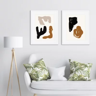 Комплект из двух постеров Earthly forms 42X52 / 42X52 CM 4