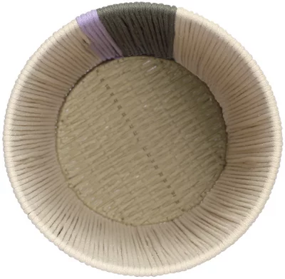 Корзина плетеная Conga Grey Ethnic 31X31X48 CM 5