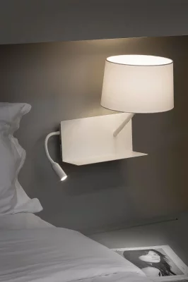 Бра с ридером и полкой Handy правое 27X33X55.5 CM 3
