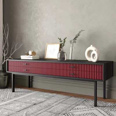 Консоль низкая Emerson 150X45X55 CM Red 3