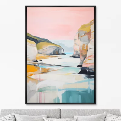 Постер на холсте Landscape Collection The sea flow 75X105 CM 6