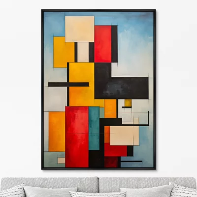 Постер на холсте Urban paints 75X105 CM 6