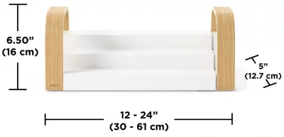 Полка для специй трехъярусная раздвижная Bellwood 30-61X13X16 CM 10