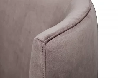 Кровать Siena без механизма, велюр, коричневый Colt1012-ROSKOR 199X222X116 CM 3