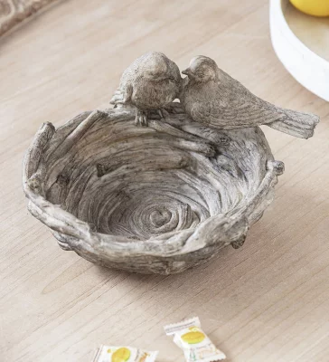 Чаша декоративная Nest 23X19X13 CM 4
