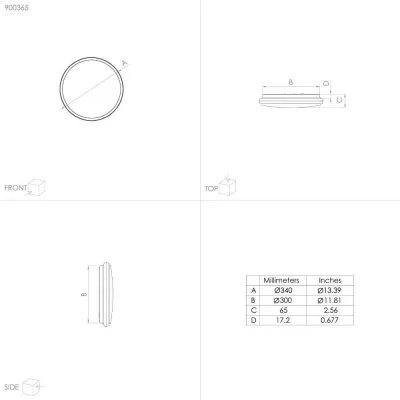 Накладной светильник Pinetto 5