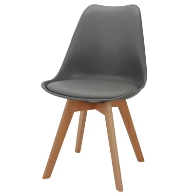 Комплект из 4 стульев Eames Bon серый 49X54X84 CM 5