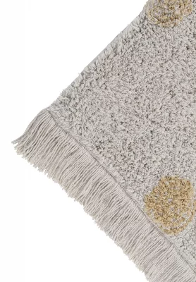 Хлопковый ковёр Hippy Dots Honey 120X160 CM 9
