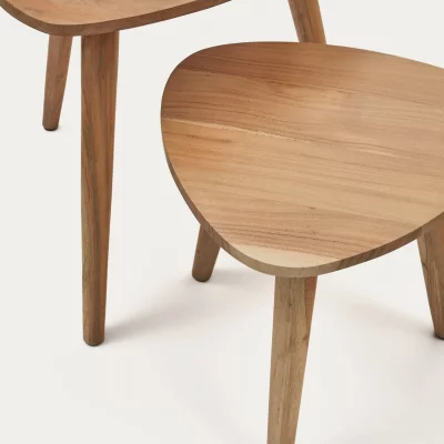 Набор из двух столиков Duvani 61X60X55 / 43X42X39 CM 5