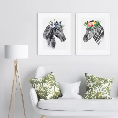Диптих Graceful couple 42X52 / 42X52 CM 4