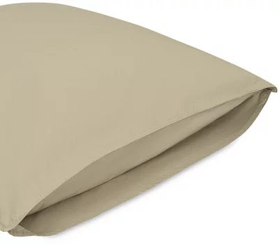 Набор наволочек из перкаля Essential 70X70 / 70X70 CM бежево-серого цвета 4