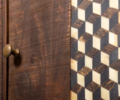 Комод Bone Inlay 160X40X80 CM 4