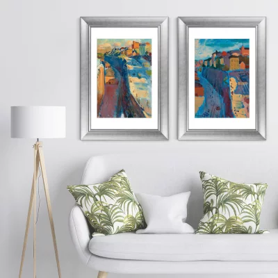 Диптих Motiv from Stockholm and Katarinavagen 51X71 / 51X71 CM 5