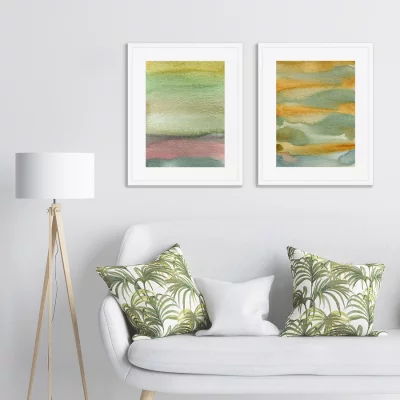 Набор из двух постеров Landscape paints 42X52 / 42X52 CM 4
