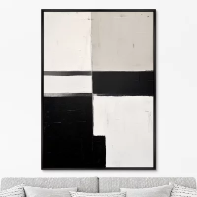 Постер на холсте Geometry of color 75X105 CM 6
