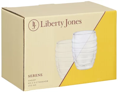 Набор из двух стаканов Serene 250 ml 8