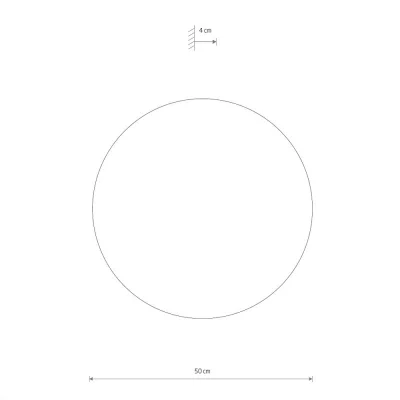 Настенный декоративный светильник Ring Timber Led 3