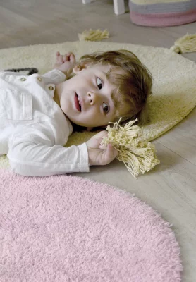 Круглый хлопковый ковёр Sweet and Cozy Ø100 CM 6