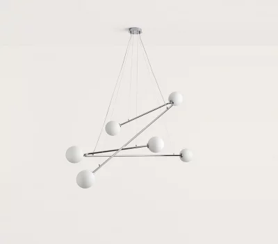 Люстра Endo 6L хром 145,3X49,2X150 CM 3