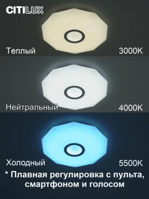 Накладной светильник Диамант Смарт 3