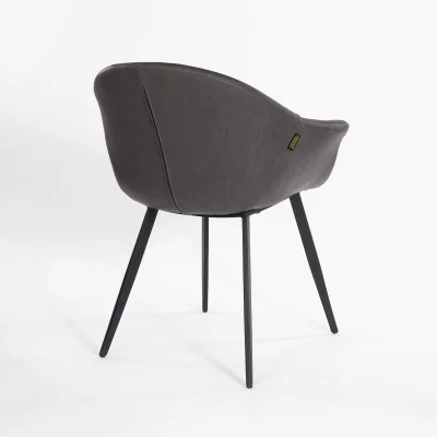 Стул Бордо темно-серый из экокожи 67X61X79 CM 4