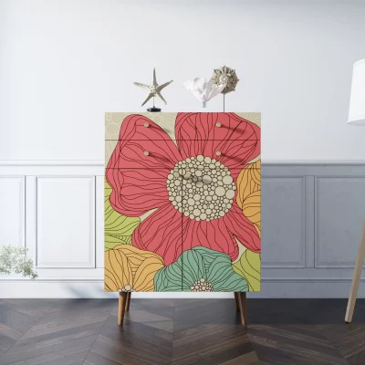 Комод Berber 80X45X110 CM 4