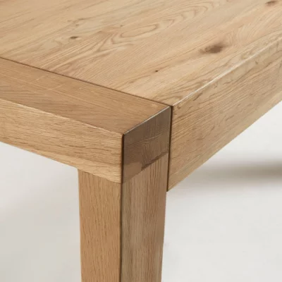 Раскладной дубовый стол Briva 200-280X100X77 CM 6