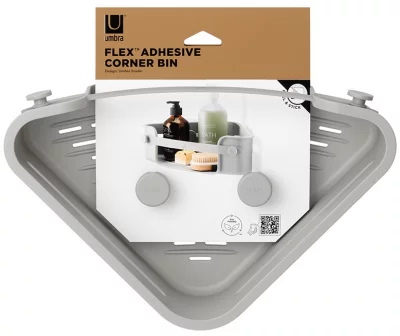 Органайзер для душа угловой Flex Adhesive 30X19X9 CM 8