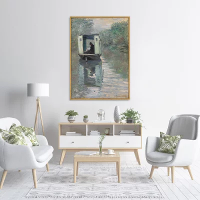 Репродукция картины The Studio Boat 75X105 CM 3