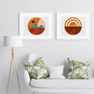 Диптих Around the sun 52X42 / 52X42 CM 4