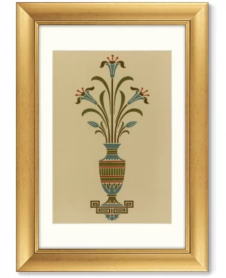 Набор из 3-х картин Floral pattern 51X71 / 51X71 / 51X71 CM 5