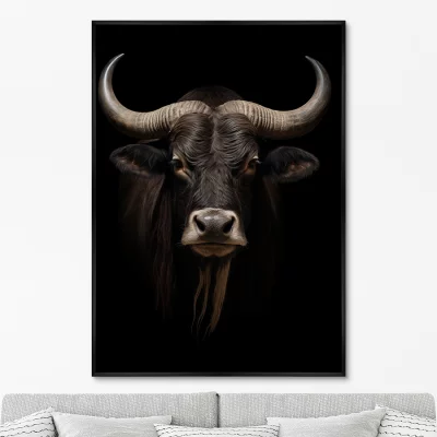 Постер на холсте Young Yaks 75X105 CM 6