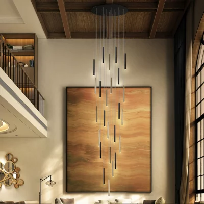 Подвесной светодиодный светильник Varas 90X90X500 CM 8