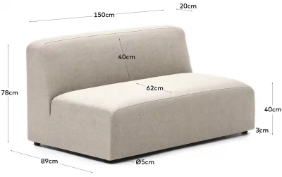 Диван Neom 159X89X78 CM 3