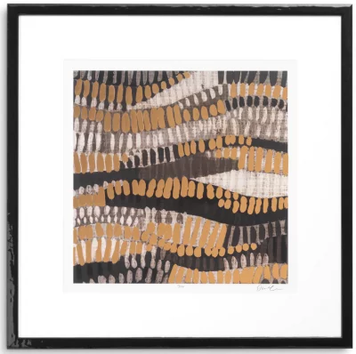 Набор из двух постеров Metallic Undulation by June Erica Vess 74X74 / 74X74 CM 3