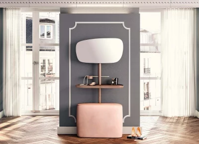 Туалетный столик из американского ореха c пуфиком Momentos 67X34X129 CM 4