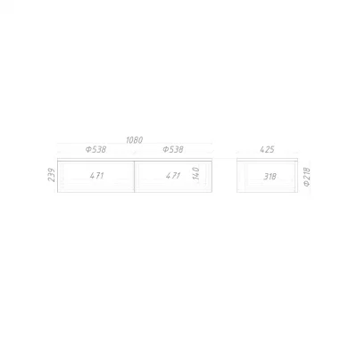 Консоль подвесная ML008 9