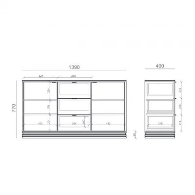 Комод TLD048 8